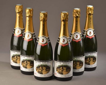 null 6 bottles CHAMPAGNE L. Nicaise 1997 