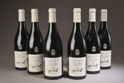 null 6 bouteilles CÔTE-RÔTIE "Bons arrêts", S. Montez 2016 