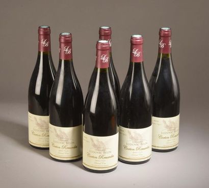 null 6 bouteilles CORTON "Renardes", L. Belin 2006 