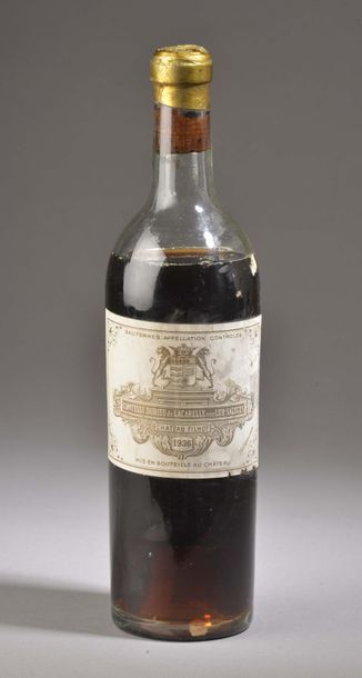 null 1 bouteille Château FILHOT, 2° cru Sauternes 1936 (elt, V) 