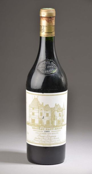 null 1 bouteille Château HAUT-BRION, 1° cru Pessac-Léognan 1995 (etla, elt) 