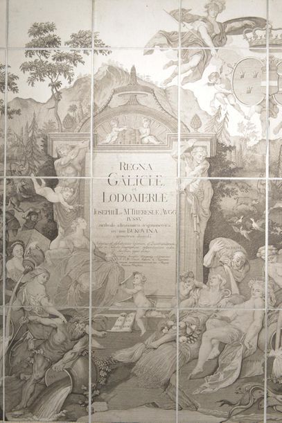 null CARTE DE LA GALICIE ORIENTALE, 1794. 

LIESGANIG Joseph (1719-1799) [auteur]...