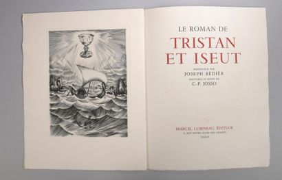null BÉDIER (Joseph). Le Roman de Tristan et Iseut. Paris, Marcel Lubineau, Éditeur,...