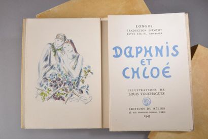 null Ensemble de deux ouvrages comprenant :

- LONGUS. Daphnis et Chloé. Traduction...