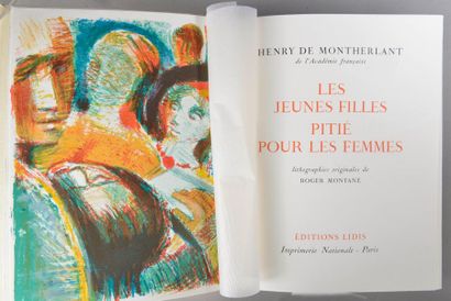 null MONTHERLANT (Henry de). Oeuvres romanesques. Paris, Lidis, 1963, 8 vol. in-4,...