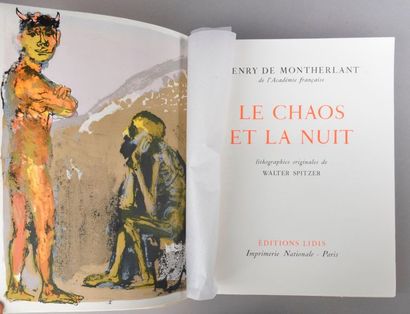 null MONTHERLANT (Henry de). Oeuvres romanesques. Paris, Lidis, 1963, 8 vol. in-4,...