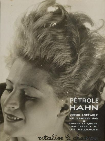 null *Roger Parry (1905-1977)
Photomontages publicitaires, c. 1930.
Radio Ding. Potasse...