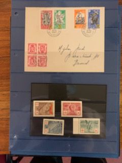 null ALLEMAGNE – BELGIQUE – CROATIE : Très bel ensemble de timbres et lettres, période...