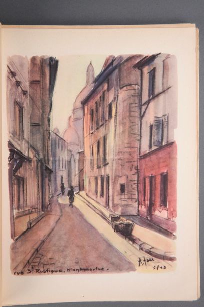 null LOUIS-PICARD (Pierre) Montmartre, Village de Paris, Paris, Le livre de Paris,...