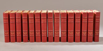 null COLETTE.
Œuvres complètes. Paris, Flammarion, Le Fleuron, 1948. Quinze volumes...
