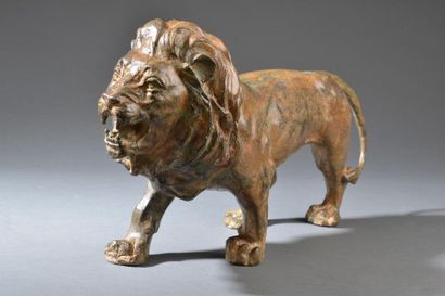 Pierre CHENET (XXe siècle)
Lion.
Bronze à...