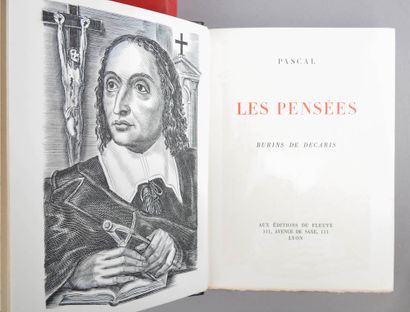 null Set of two books comprising :







- DESCARTES (René). Treatise on passions....