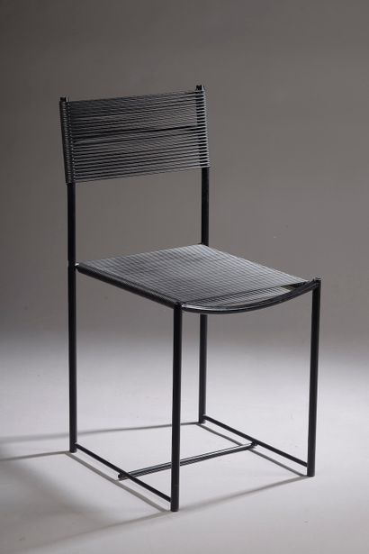 null 
Giandomenico BELOTTI (1922-2004), éditions Alias. 

Suite de six chaises modèle...