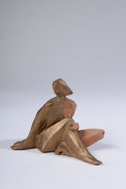 null 
Xavier CARNOY (born in 1926). 

Set of subjects and studies in terracotta including...