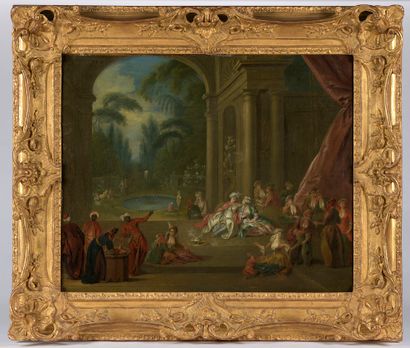 null 
French school of the XVIIIth century, entourage of Jean-Baptiste PATER. 





...