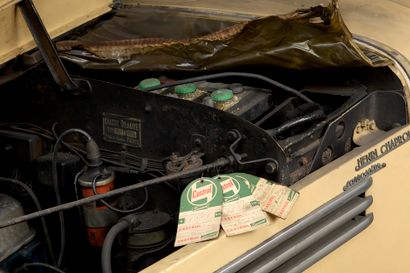 null 
DELAHAYE Type 135 M cabriolet, 1949





N° de série 801114.

Châssis surbaissé,...