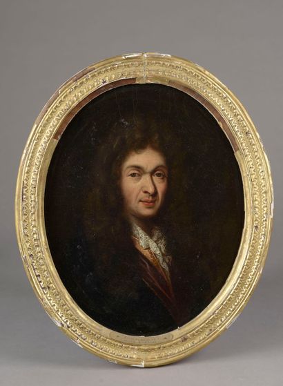 null École française du XVIIe siècle, d'après Pierre MIGNARD.

Portrait de Jean-Baptiste...