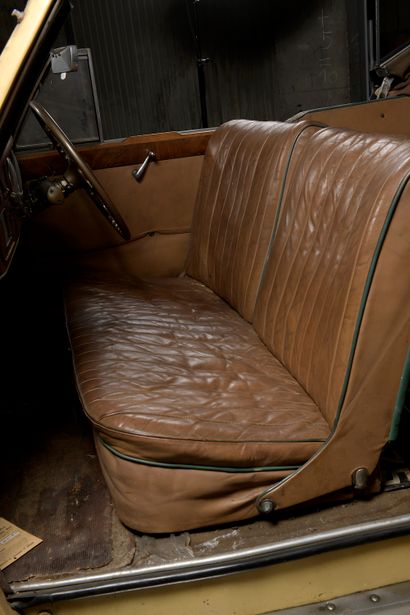 null 
DELAHAYE Type 135 M cabriolet, 1949





N° de série 801114.

Châssis surbaissé,...