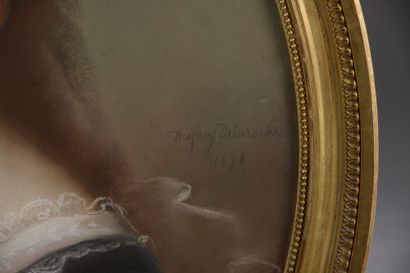 null *Alexandre Amédée DUPUY DE LA ROCHE (1819-1887).


Portrait de femme aux yeux...