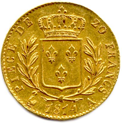 null 
LOUIS XVIII Première restauration 1814-1815


20 Francs or buste habillé 1814...