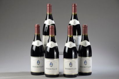 6 bouteilles HERMITAGE Les Vignerons Réunis...