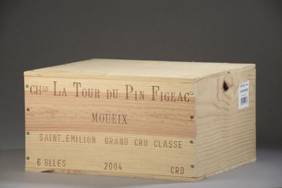 6 bouteilles CH. LA TOUR DU PIN FIGEAC, St-Émilion...