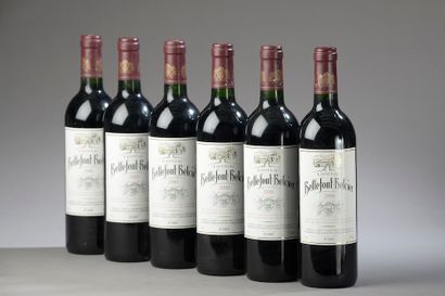 null 6 bouteilles CH. BELLEFONT-BELCIER, St-Émilion 2000