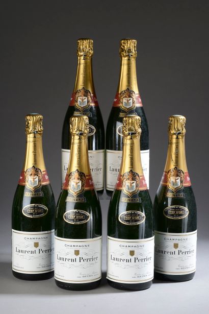 6 bouteilles CHAMPAGNE Laurent-Perrier (...