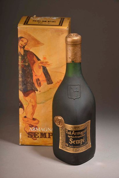 1 bouteille ARMAGNAC Sempé 1924 (très bel...