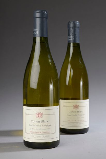 2 bouteilles CORTON BLANC Comte Philippe...