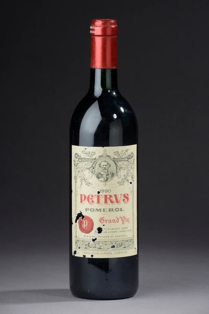 1 bouteille PETRUS, Pomerol 1990 (eta)