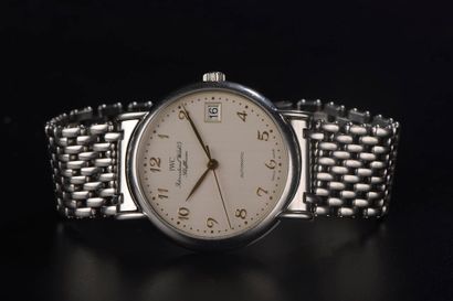 null IWC Schaffhausen.

Stainless steel mixed wristwatch, "Portofino" model, circular...