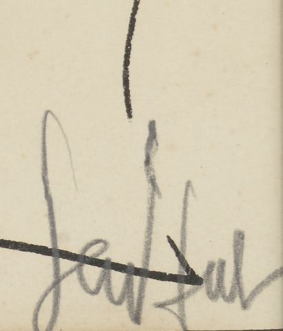 null Gen PAUL (1895-1975).

Portrait de Balzac.

Lithographie signée en bas à droite...
