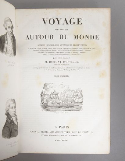 null 
*DUMONT D'URVILLE, Voyage pittoresque autour du monde, Paris, Tenré, 1834-1835....