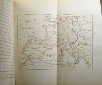 null [MANUSCRIT] Histoire de France rédigée par Armand Liégeard en 1838.

In-8, intégralement...