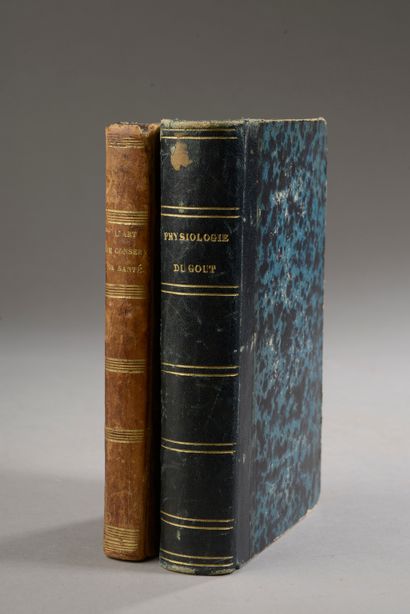 null BRILLAT-SAVARIN, Physiologie du goût, Paris, Charpentier, 1858.

In-12. Reliure...