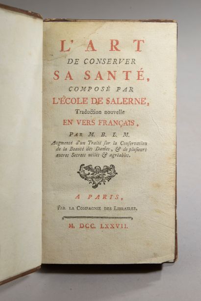 null BRILLAT-SAVARIN, Physiologie du goût, Paris, Charpentier, 1858.

In-12. Reliure...