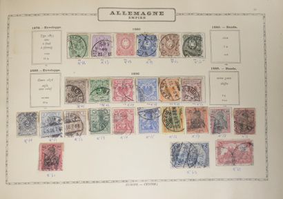 null TOUS PAYS dont France. Émissions 1840/1930 : Collection de timbres neufs et...