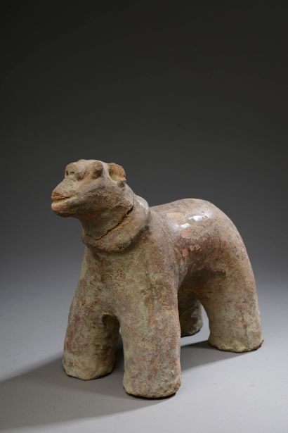 null 
Mythical animal, Inner Niger River Delta, Mali.





Terracotta.





XII°-XVI°...