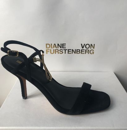 null *DVF - Diane Von Fürstenberg.

Taille 38,5, Sandales à talons "frankie" (56...