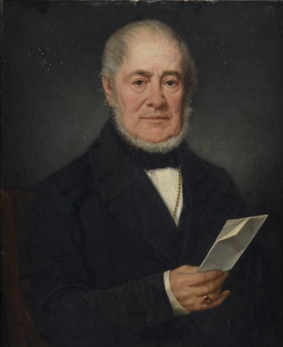 null École française du XIXe siècle.



Portrait de Monsieur Achille Frémont, maire...