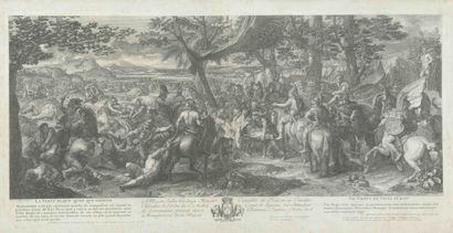 null D'après Charles LEBRUN (1619-1690) par Benoist et Jean AUDRAN.

Les conquêtes...