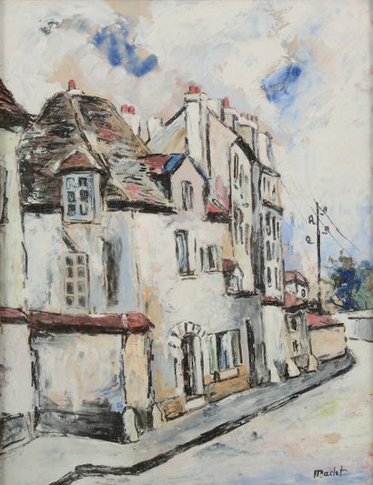 
Elisée MACLET (1882-1962).




Rue de Montmartre.




Gouache...
