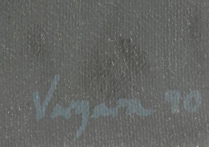 null 
VERGARA (XXe siècle).




Crayon bleu.




Huile sur toile signée et datée...