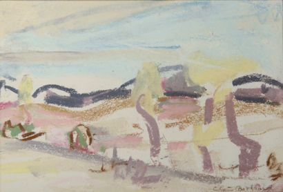 null 
Willy EISENSCHITZ (1889-1974).




"At the edge of the Seine".




Dry pastel...