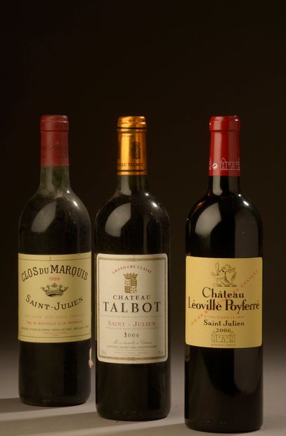 3 bottles SAINT-JULIEN (es, elt, Clos du...