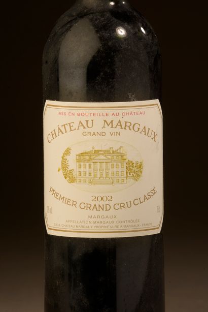null 1 bouteille Château MARGAUX, 1° cru Margaux 2002 (els)