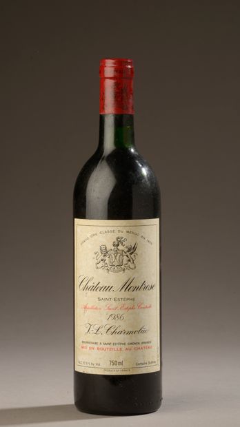 1 bouteille Château MONTROSE, 2° Saint-Estèphe...