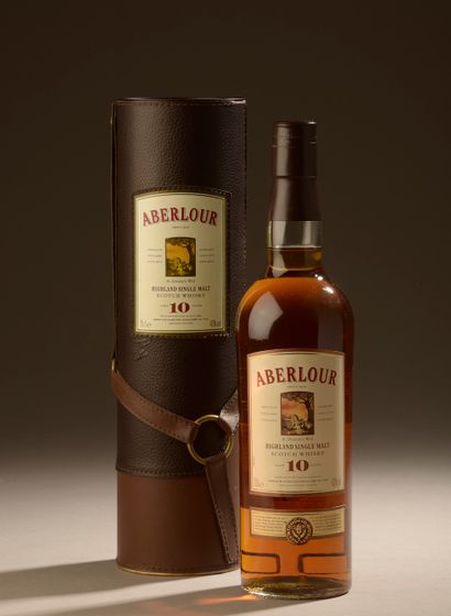  1 bottle SCOTCH WHISKY "Highland Single Malt", Aberlour 10 years