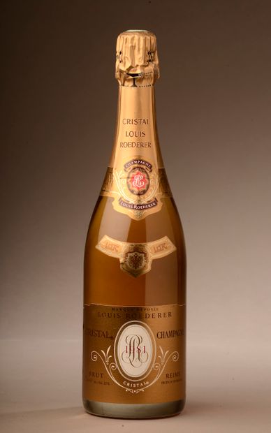 null 1 bottle CHAMPAGNE "Cristal", L. Roederer 1981